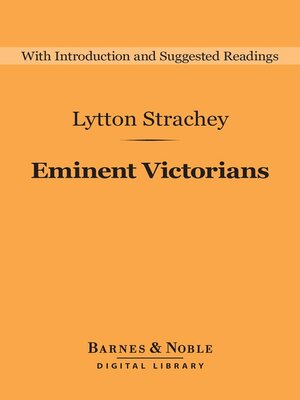 cover image of Eminent Victorians